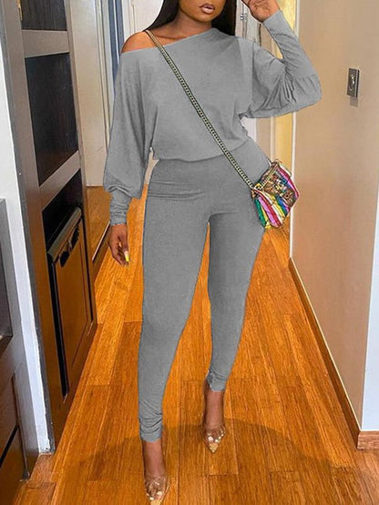 Bishop-Sleeve Tee & Pants Set--Clearance