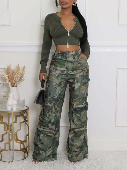 Camo Cargo Pants