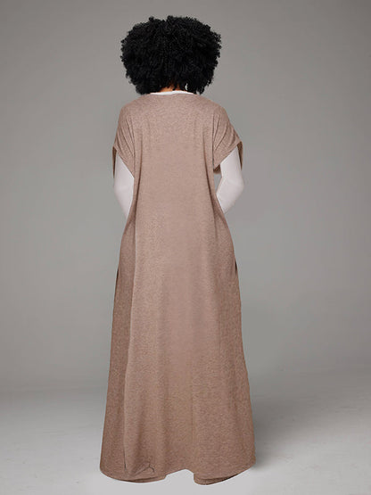 Tunic Slit Top & Wide Leg Pants Set -- sold out