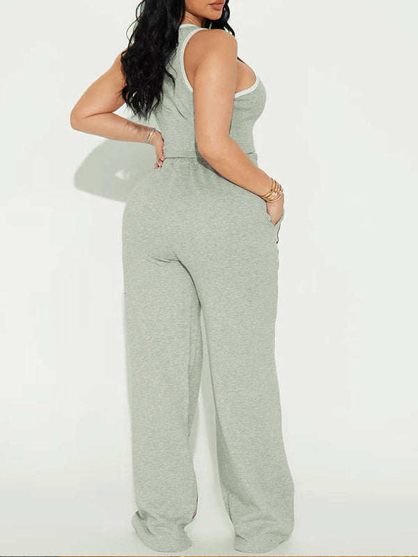 Stripe Tank Top & Pants Set