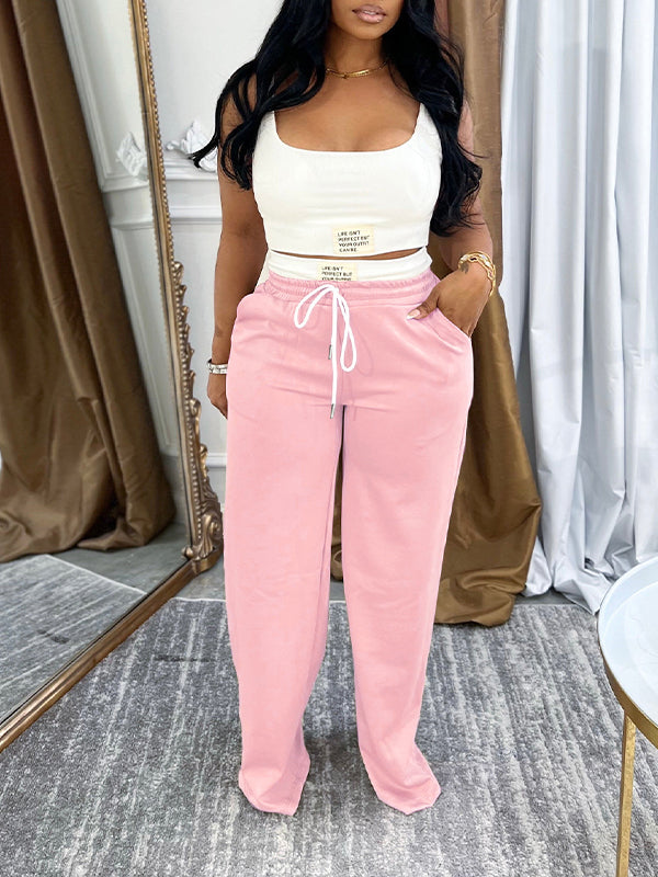 Morchique Tank Top & Drawstring Pants Set