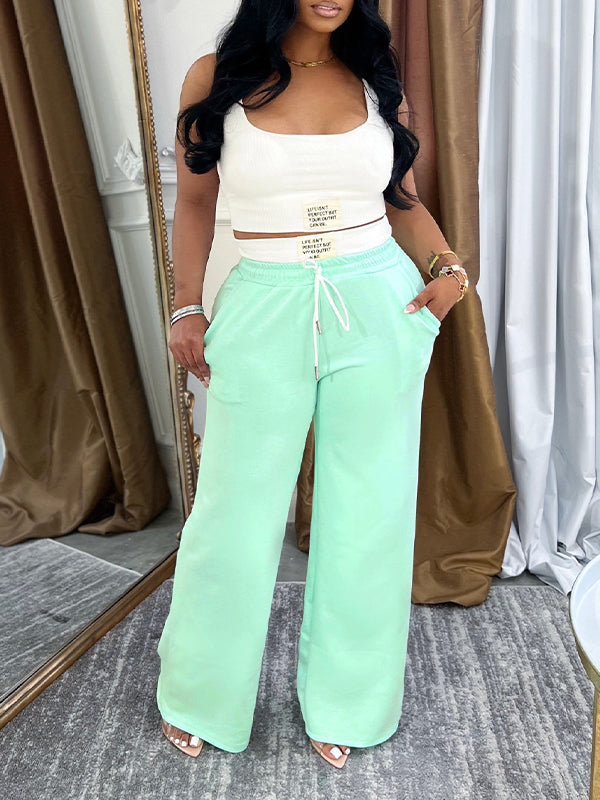 Morchique Tank Top & Drawstring Pants Set