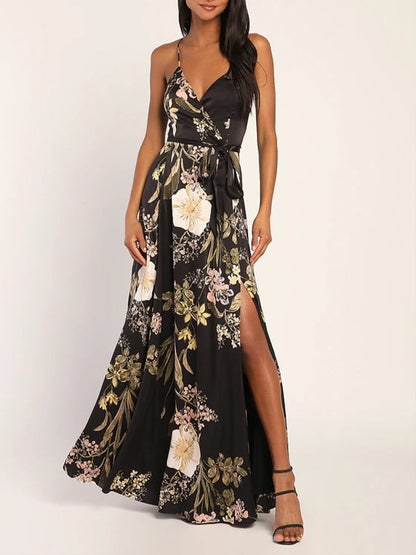 Printed Tied Cami Dress