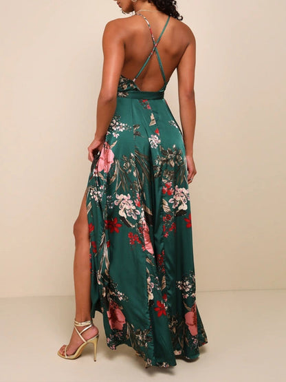 Printed Tied Cami Dress