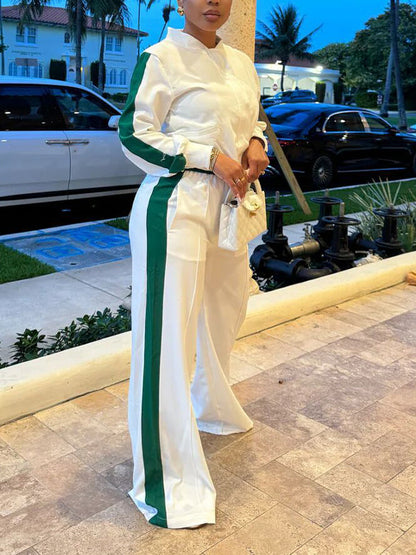 Morchique Side-Stripe Jacket & Pants Set