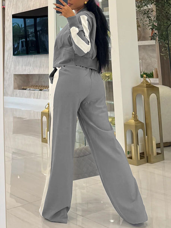 Morchique Side-Stripe Jacket & Pants Set