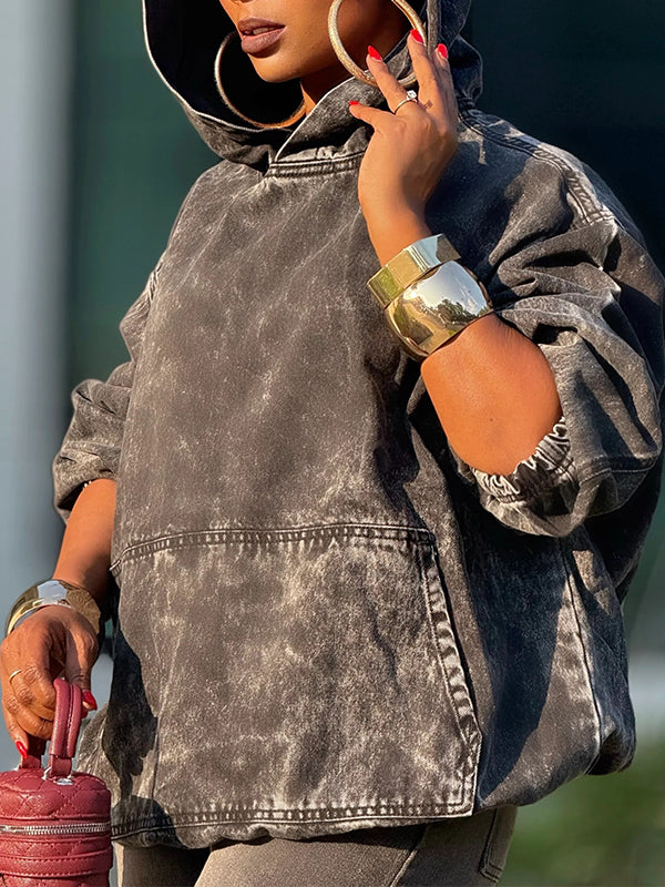 Wash Pullover Hoodie