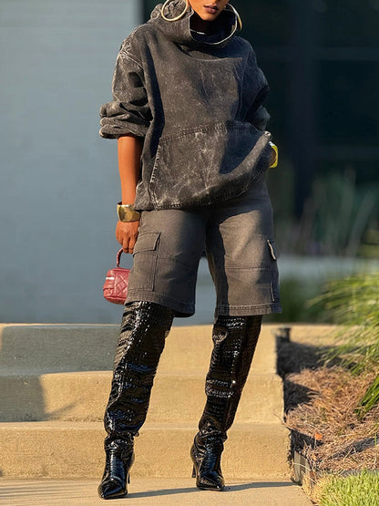 Wash Pullover Hoodie