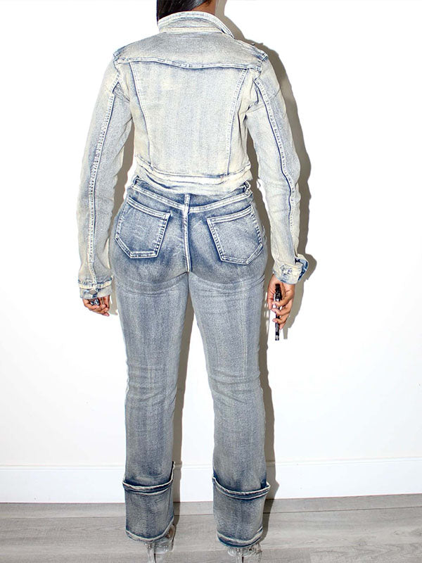 Vintage Zip Jeans