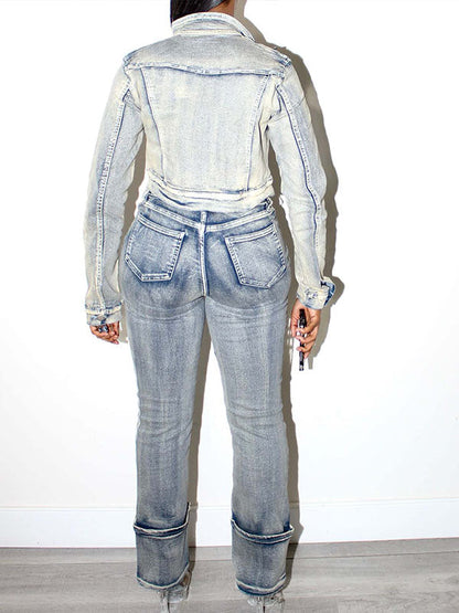 Vintage Zip Jeans