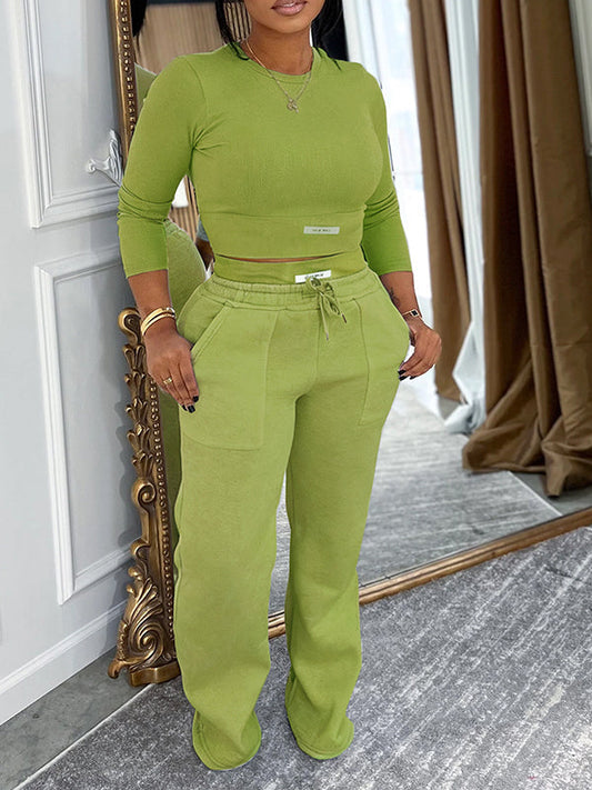 Logo Top & Pants Set