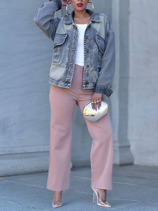 Wash Denim Jacket