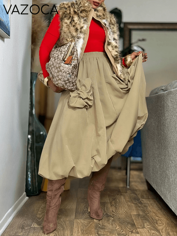 Faux-Fur Zip-Front Vest