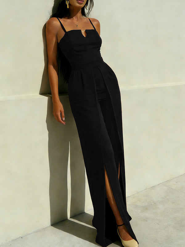 Overlapped Cami Jumpsuit