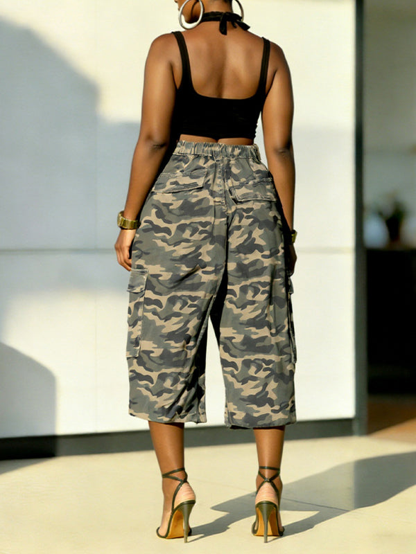 Camo Capri Pants