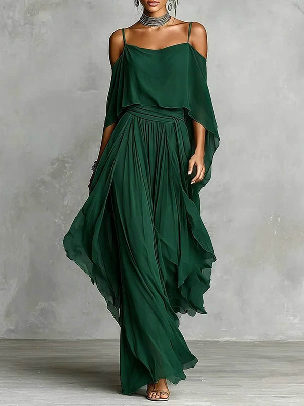 Solid Cami Maxi Dress