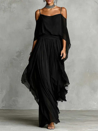Solid Cami Maxi Dress