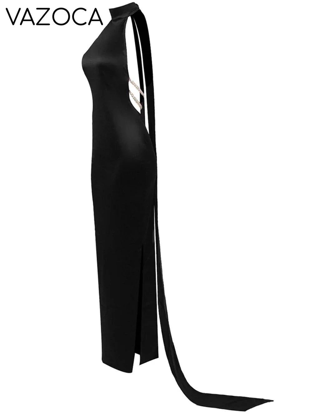 Gala Beaded Maxi Dress