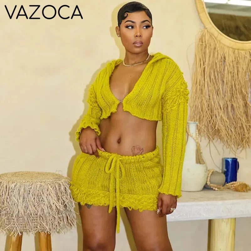 Gloria Knit Skirt Set