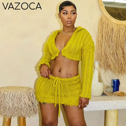 Gloria Knit Skirt Set