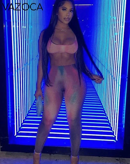 Gradient Leggings Set