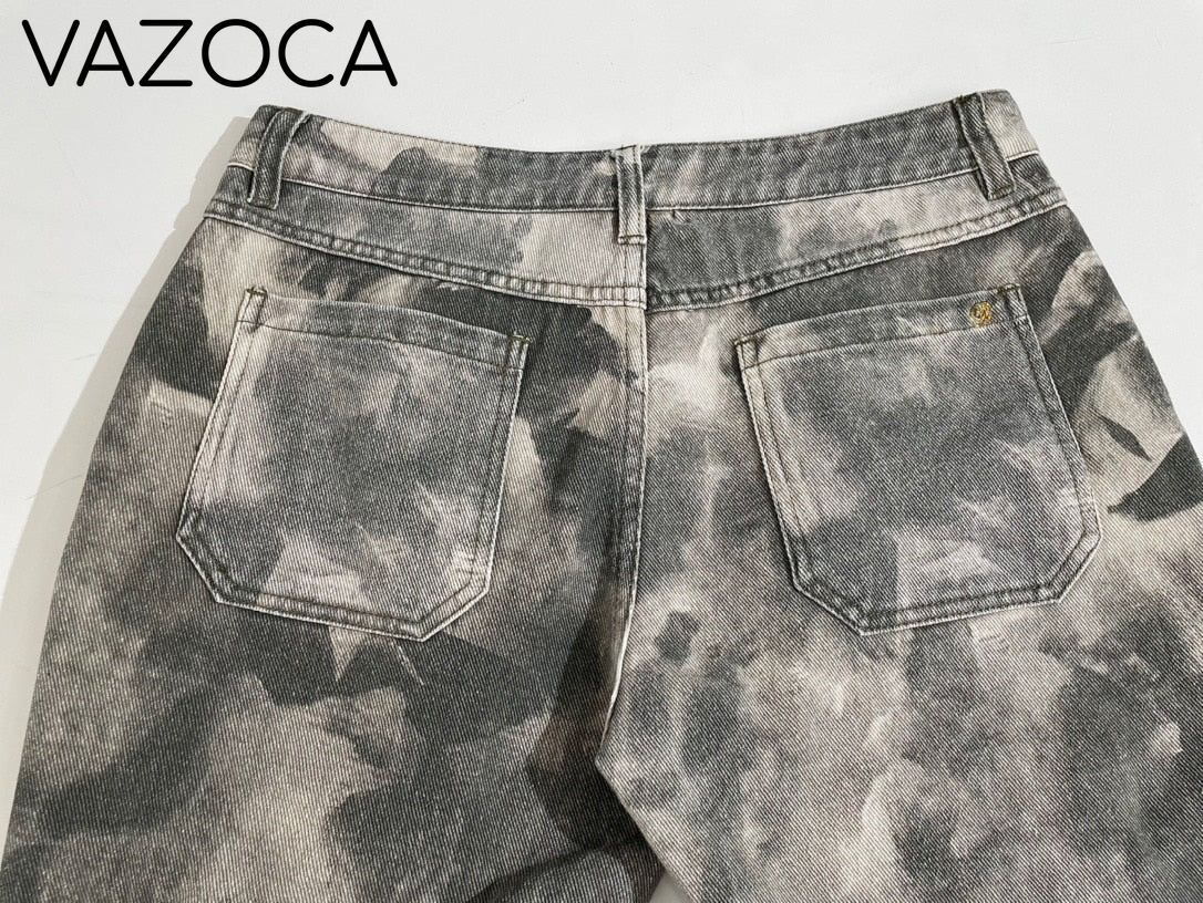 Grayish Multi Pockets Cargo Pants