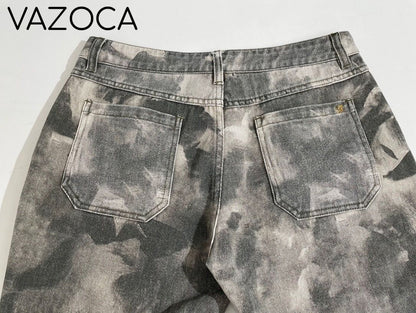 Grayish Multi Pockets Cargo Pants