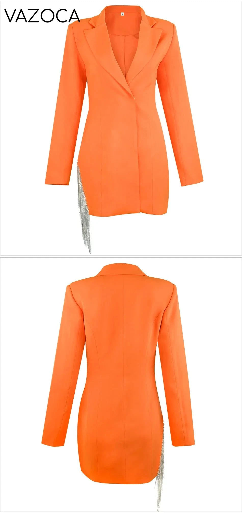Dania Tassel Blazer Dress