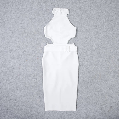 Your Needs Met Bandage Midi Dress