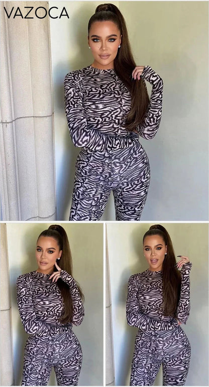 Kylie Zebra Print Jumpsuit