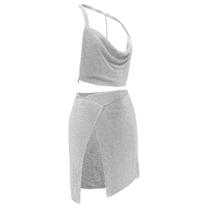 Diamond Skirt Set