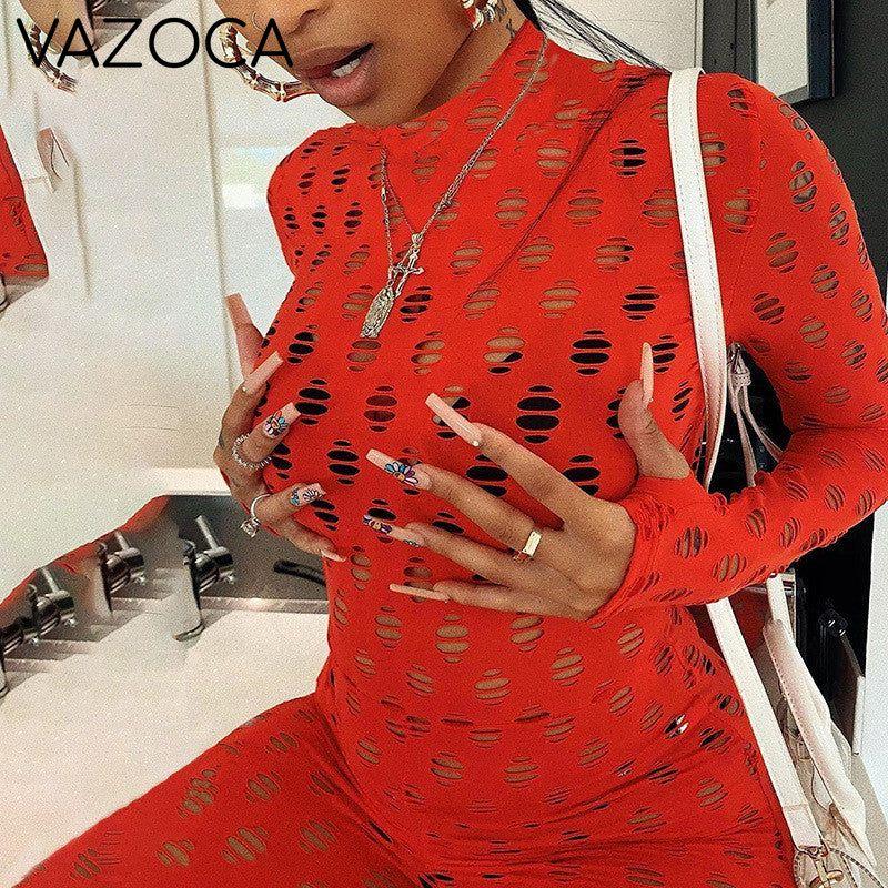 Hollow Sexy Long Jumpsuit