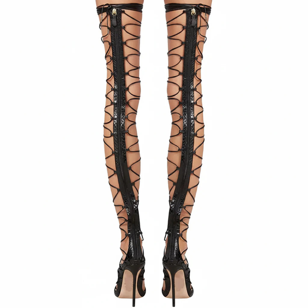 Runway Gladiator High Heels