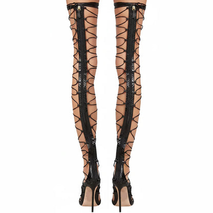 Runway Gladiator High Heels