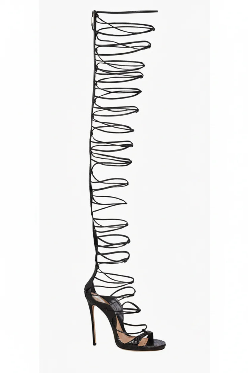 Runway Gladiator High Heels