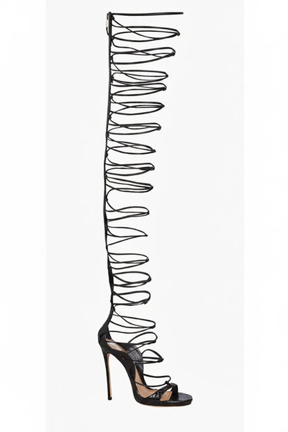 Runway Gladiator High Heels
