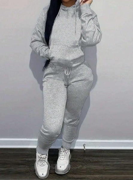 Women's hoodie and pants set