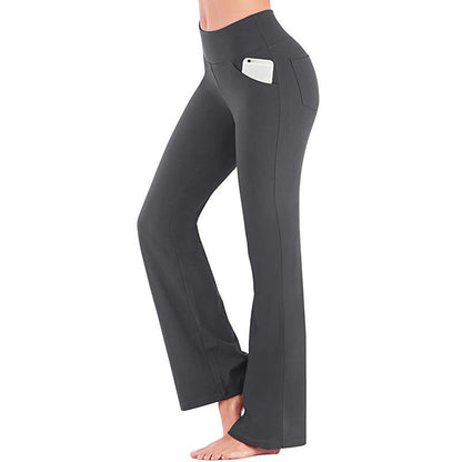 High-Waisted Casual Yoga Pants For Girls