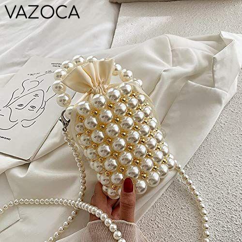Her Pearls Beading Tote Bag