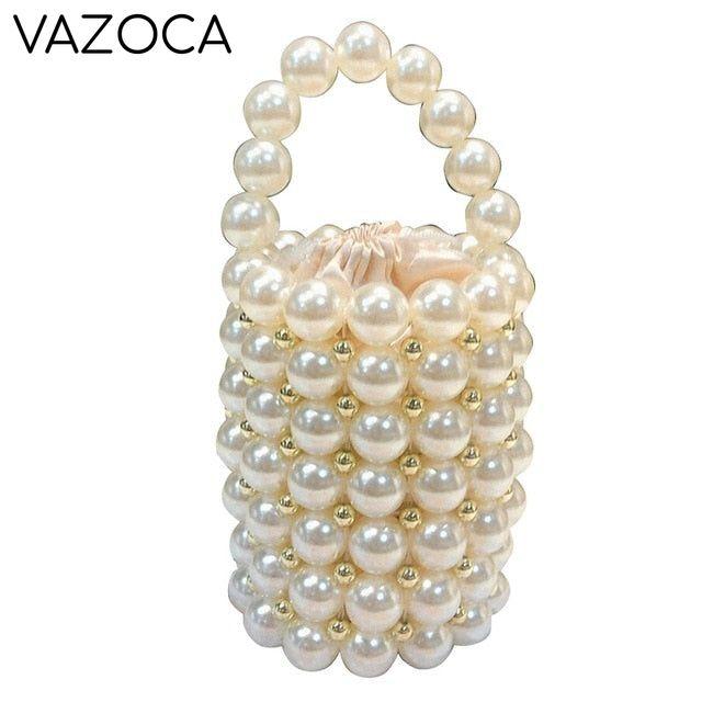 Her Pearls Beading Tote Bag