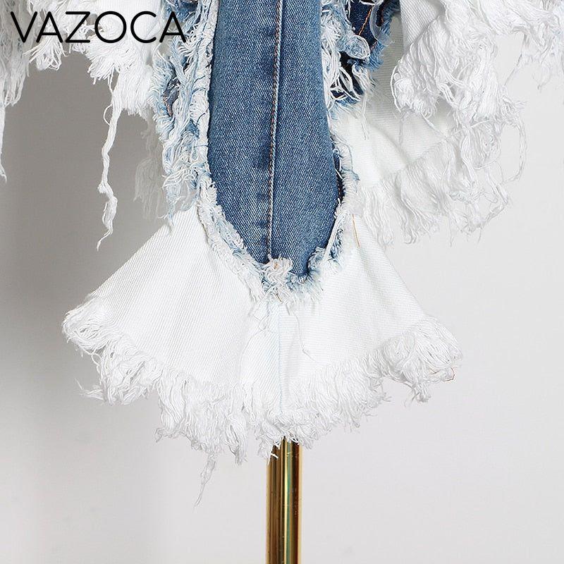Hot Mama Denim Top