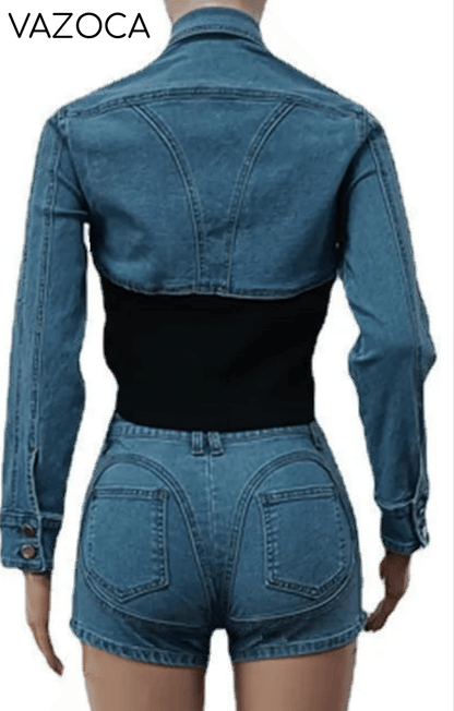 Landi Denim Tracksuit Set