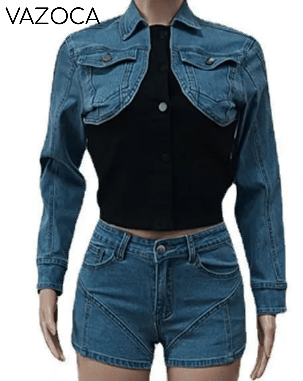 Landi Denim Tracksuit Set