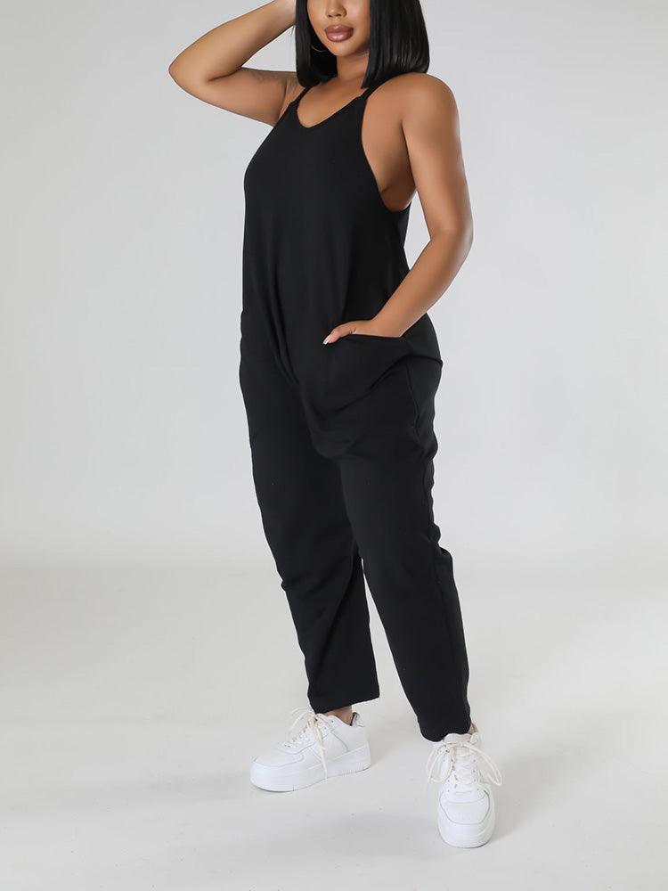 Casual Loose Comfy Overalls