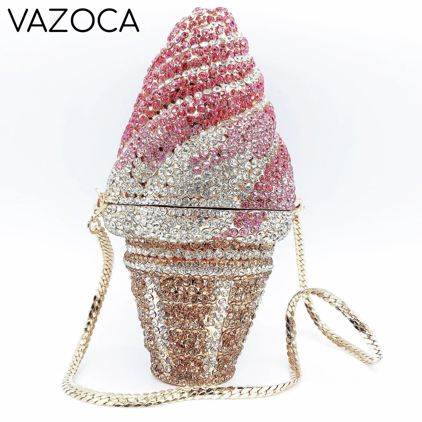 Ice Cream Crystal Purse