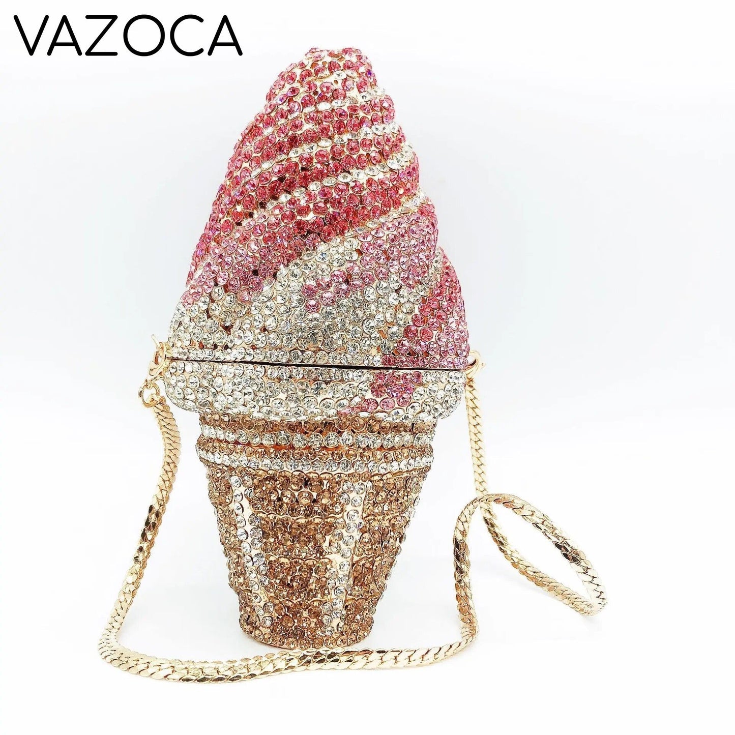 Ice Cream Crystal Purse