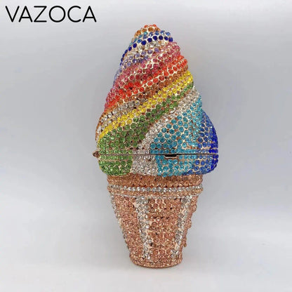 Ice Cream Crystal Purse