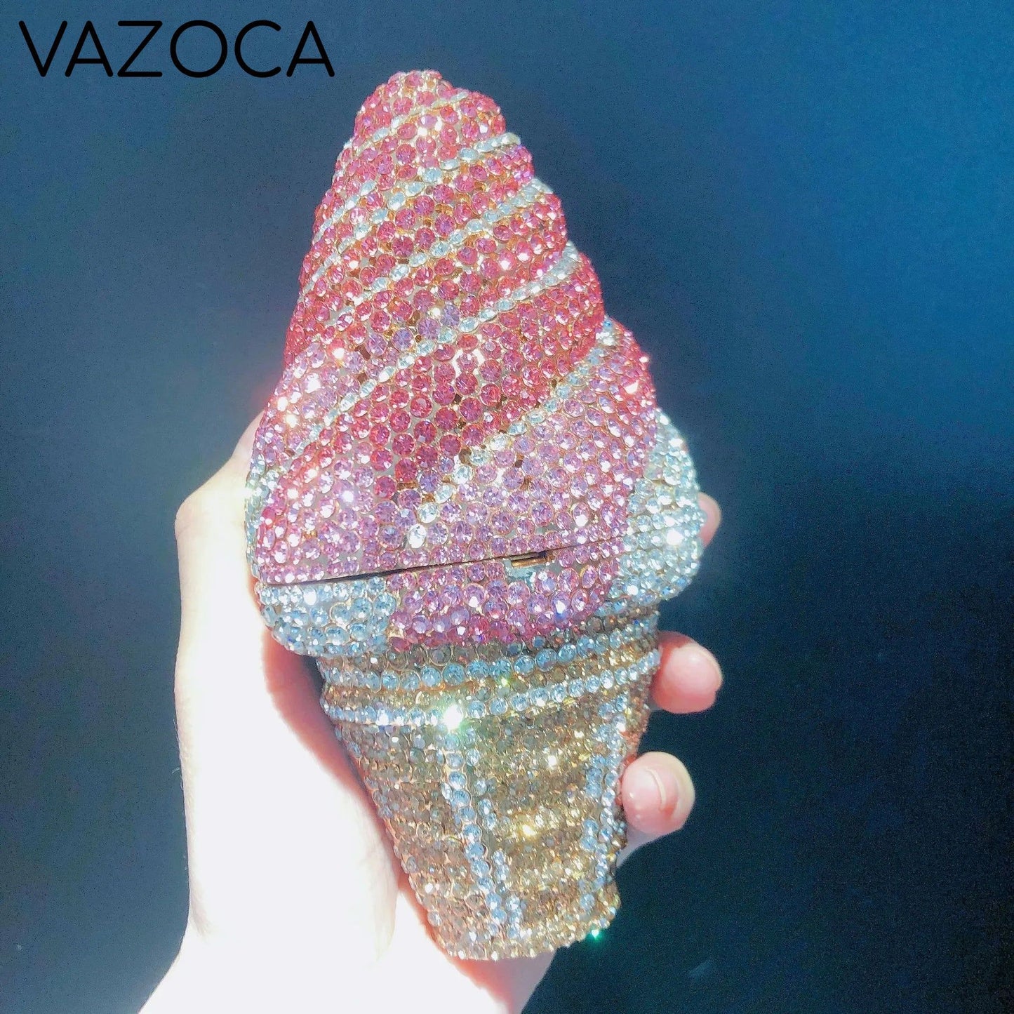Ice Cream Crystal Purse