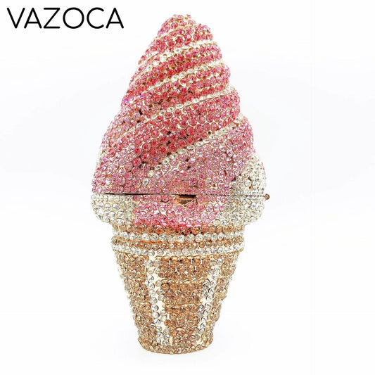 Ice Cream Crystal Purse