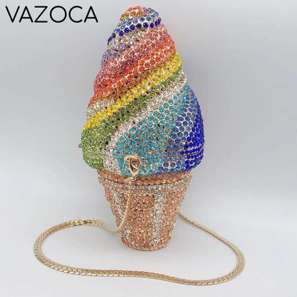 Ice Cream Crystal Purse